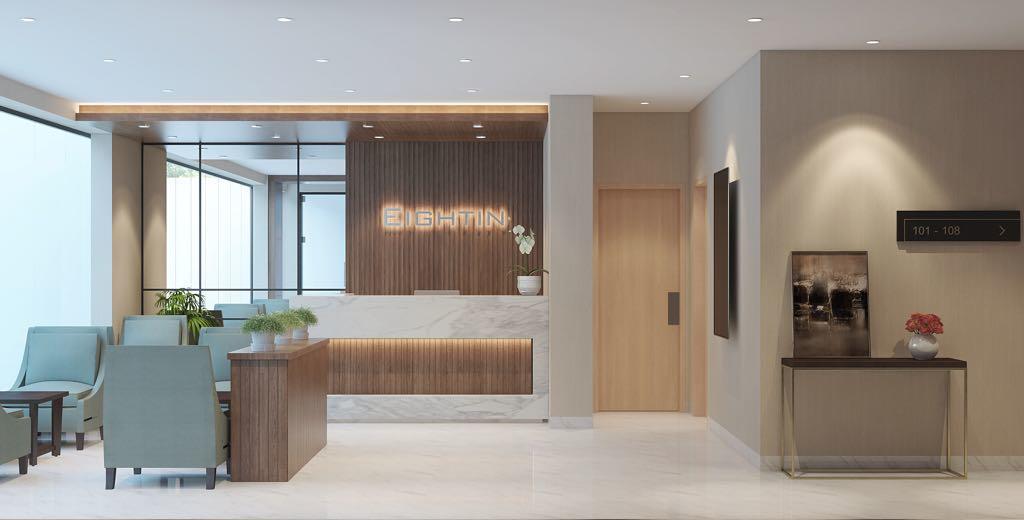 Eightin Hotel Sudirman Jakarta Jacarta Exterior foto
